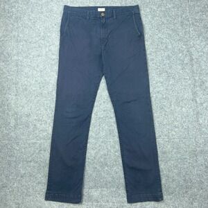 Citizens‎ of Humanity Pants Mens 33x32 Navy Blue Slim Fit Chino Stretch Casual
